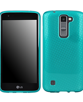 LG K7 Flex Protective Cover - Aqua