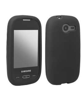 Samsung Gravity Q Gel Skin - Black