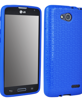 LG Optimus L90 Flex Protective Cover - Blue