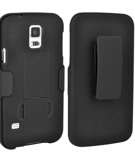 Samsung Galaxy S5 Shell/Holster Combination - Black