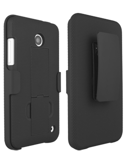 Nokia Lumia 635 Shell/Holster Combination - Black