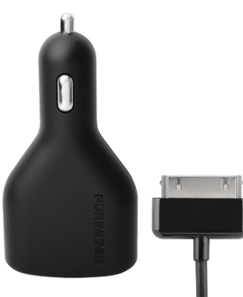iPhone 4/4S Car Charger - Black