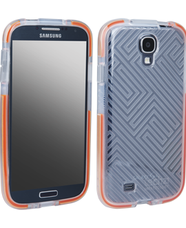 Samsung Galaxy S 4 D3O Impact Shell - Clear Maze
