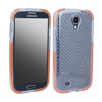Samsung Galaxy S 4 D3O Impact Shell - Clear Maze