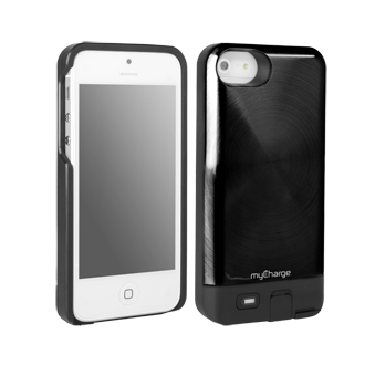 iPhone 5 myCharge Freedom 2000 Charging Case - Black
