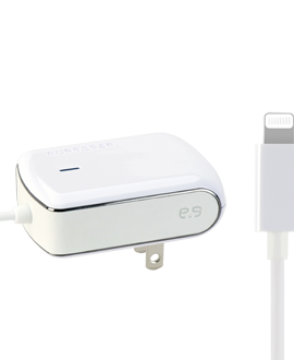 PureGear Lightning Tip Wall Charger - White