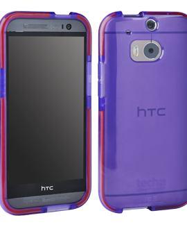 HTC One M8 Tech 21 Impact Shell - Purple