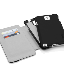 Samsung Galaxy Note 3 Incipio Wallet Case - Black