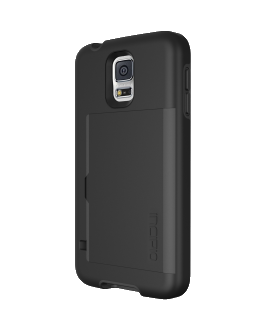 Samsung Galaxy S5 Incipio STOWAWAY Case - Black