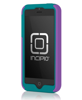 iPhone 5 Incipio DualPro Case - Purple & Turquoise