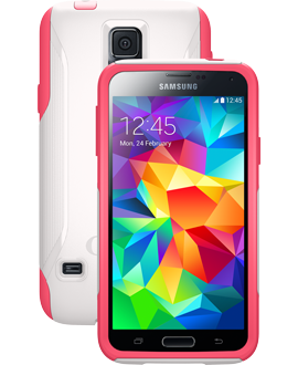 Samsung Galaxy S5 OtterBox Commuter Series Case - Neon Rose