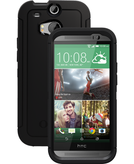 HTC One M8 OtterBox Defender Series Case - Black