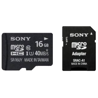 SONY microSDHC High Speed CL10 Memory Card - 16 GB