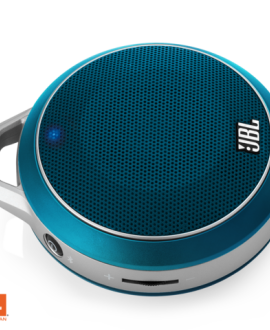 JBL Micro Wireless Portable Speaker - Blue