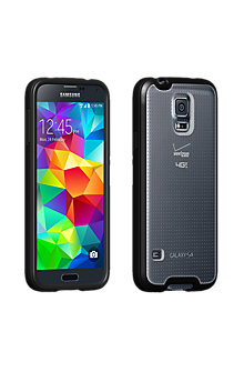 Clear Shell with Black Edge for Galaxy S 5