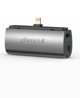 PhoneSuit Flex XT Pocket Charger - Charcoal