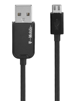 Micro USB to USB 6-foot Cable - Black