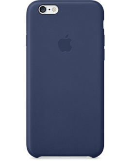 iPhone 6 Leather Case - Midnight Blue