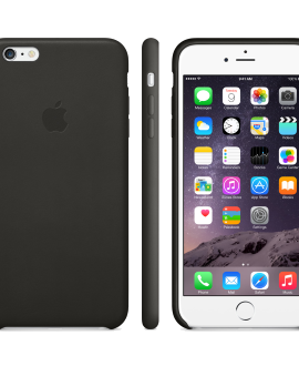 iPhone 6 Plus Leather Case  - Black