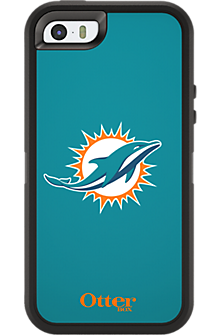 NFL Defender by OtterBox for Apple iPhone 5/5s - Miami Dolphins