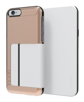 iPhone 6 Incipio Highland Folio - White & Rose Gold