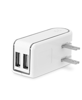 PureGear 12W Wall Charger - White