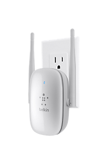 Belkin N600 Dual-Band Plug In WiFi Range Extender