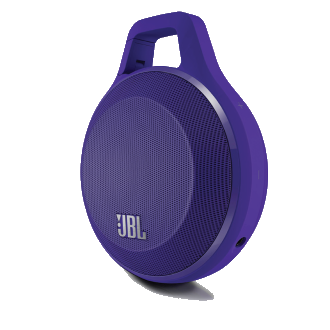 JBL Clip Wireless Portable Speaker - Purple