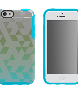 iPhone 6 M-Edge Glimpse Case - Aqua & Lime