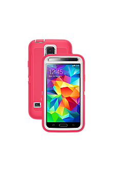 OtterBox Defender Series for Samsung Galaxy S 5 - Neon Rose