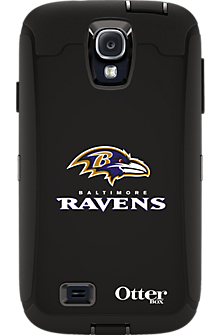 NFL Defender by OtterBox for Samsung Galaxy S4 - Baltimore Ravens