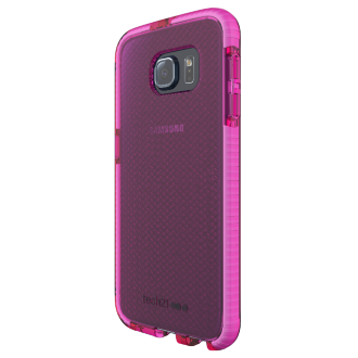 Samsung Galaxy S 6 Tech21 Evo Check Case - Pink