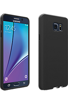 Silicone Cover for Samsung Galaxy Note 5 - Matte Black