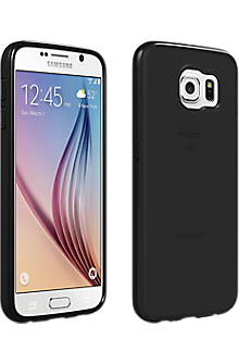 High Gloss Silicone Cover for Samsung Galaxy S 6 - Black