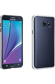 Soft Cover with Bumper for Samsung Galaxy Note 5 - Blue