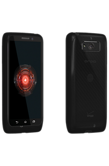 VZW High Gloss Silicone Case Droid Mini - Black
