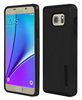Samsung Galaxy Note5 Incipio DualPro Shine Case - Black
