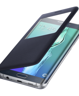 Samsung Galaxy S6 edge plus S-View Flip Cover - Black
