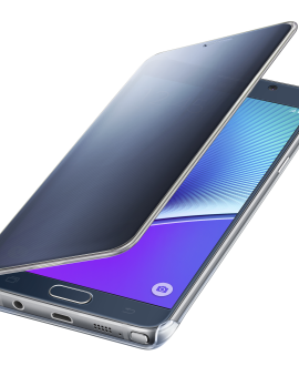 Samsung Galaxy Note5 S-View Clear Flip Cover - Black Sapphire