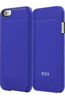 Full Grain Leather Folio for iPhone 6/6s - Atlantic Blue