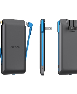 PhoneSuit Journey All-in-One Portable Charger - Black