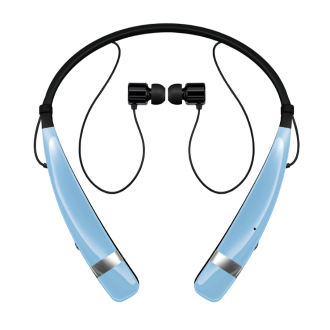 LG Tone Pro 760 Stereo Bluetooth Headset - Powder Blue