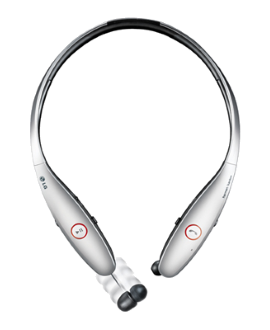 LG Tone Infinim Wireless Stereo Headset - Silver