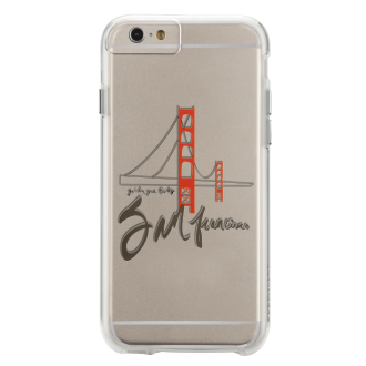 iPhone 6/6s Plus Case-Mate Naked Tough Case - Golden Gate