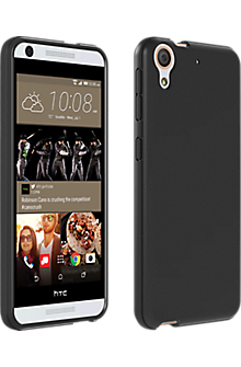 High Gloss Silicone Cover for HTC Desire 626 - Black