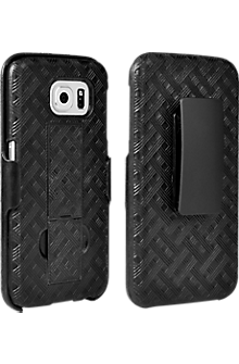 Shell Holster Combo with Kickstand for Samsung Galaxy S 6