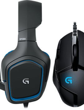 Logitech G430 Surround Sound Gaming Headset with G402 Hyperion Fury Mouse