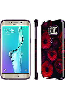 Speck CandyShell INKED for Samsung Galaxy S 6 edge+ - Moody Bloom/Acai Purple