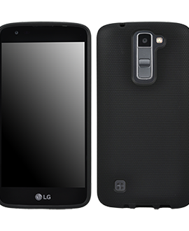 LG K7 Flex Protective Cover - Black