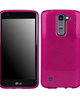 LG K7 Flex Protective Cover - Berry